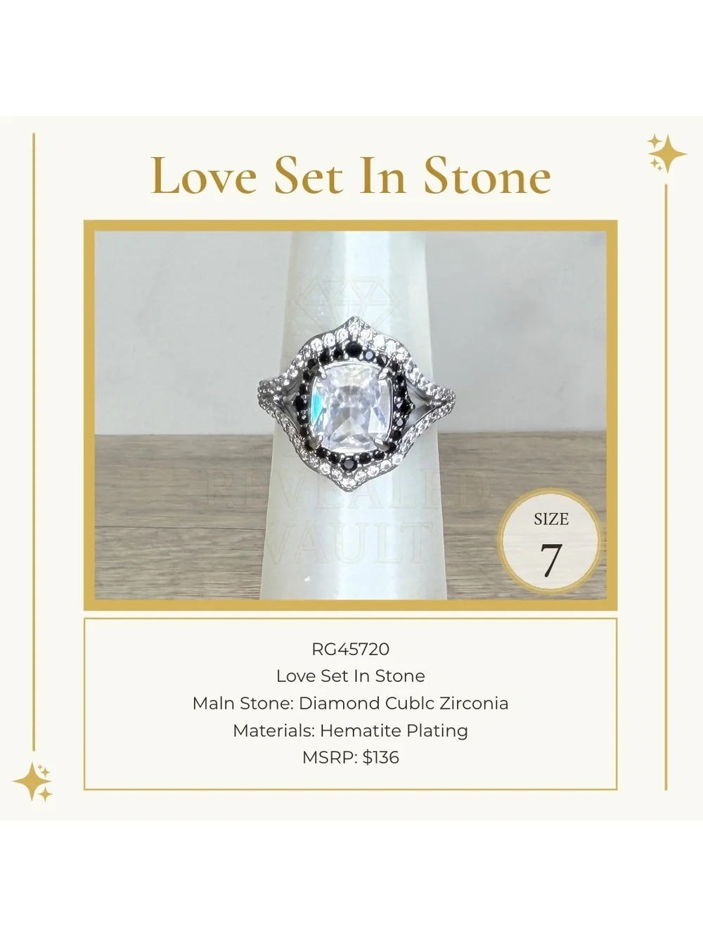 Love Set In Stone - Size 7 - OG